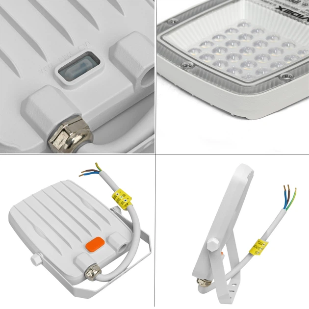 LED прожектор 20W VIDEX с рассеивателем из поликарбоната 2000Lm 3000/5000/6500K белый IP65 VL-F5-020CW - изображение 8