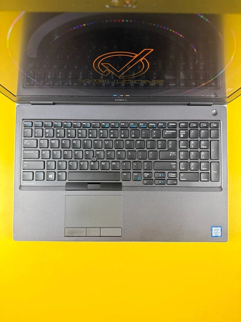 Ноутбук Dell Precision 7540, 15.6" FullHD IPS, Intel Core i7-9850H, 16GB, SSD 256GB, Intel UHD Graphics 630 (90W 7.4*5.0) - Б/У - изображение 4