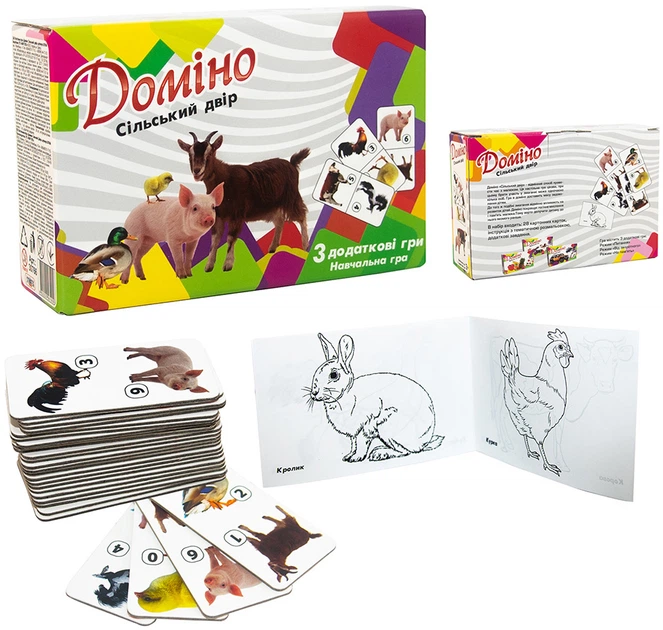 Домино Strateg Сельский двор (30765) (4820220561909) - изображение 2