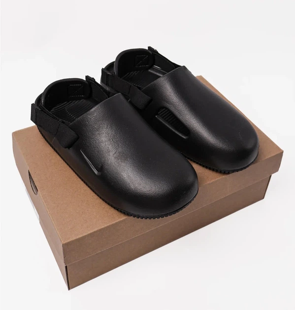 Тапочки чоловічі Nike Calm Mule 48.5 Чорний FD5131-001 - зображення 2