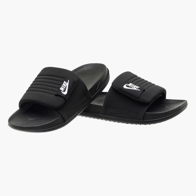 Тапочки чоловічі Nike Offcourt Adjust 41 Чорний DQ9624-001 - зображення 5
