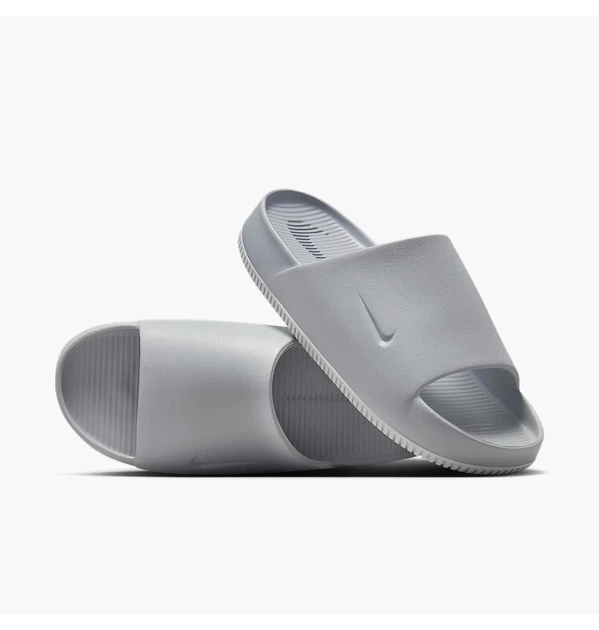 Тапочки чоловічі Nike Calm Slide Flat Pewter 41 Сірий FD4116-004 - Фото 2 Тапочки чоловічі Nike Calm Slide Flat Pewter 41 Сірий FD4116-004 - зображення 2