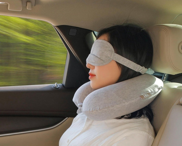 Маска для сну Xiaomi 8H Eye Mask grey - Фото 3 Маска для сну Xiaomi 8H Eye Mask grey - изображение 3