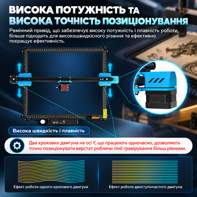 Портативный лазерный гравер/плоттер TTS-55 Pro 300X300мм - изображение 7