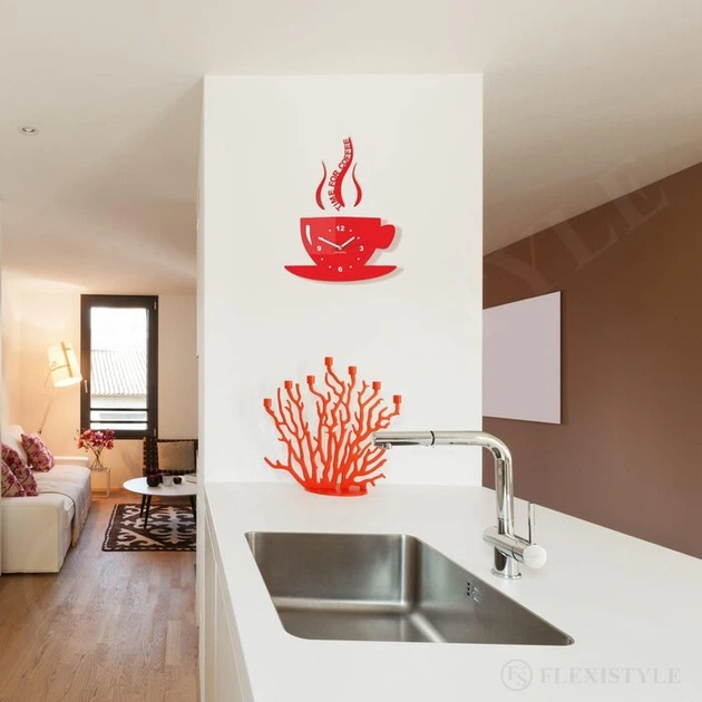 Настенные часы FLEXISTYLE бесшумные, 32 x 19 см - Фото 5 Настенные часы FLEXISTYLE бесшумные, 32 x 19 см - изображение 5