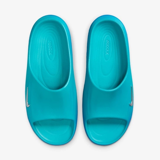 Тапочки мужские Nike Rejuven8 Slide 42.5 Бирюзовый HV4479-300 - Фото 4 Тапочки мужские Nike Rejuven8 Slide 42.5 Бирюзовый HV4479-300 - изображение 4