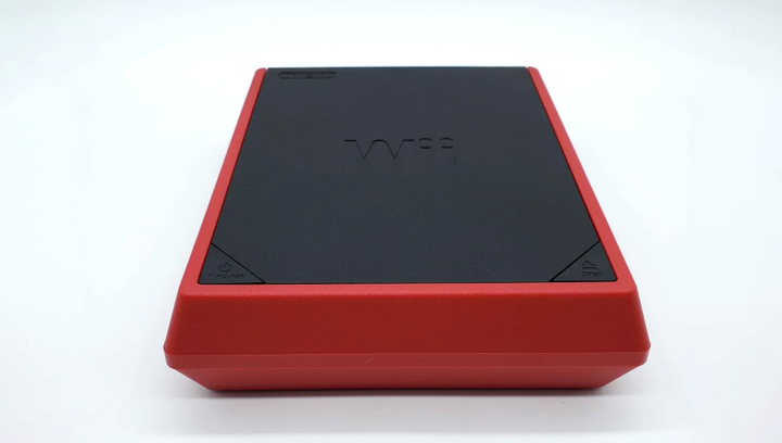 Набор Консоль Nintendo Wii Mini RVL-201 Europe 8GB Red Б/У + Контроллер Беспроводной Remote Black + Проводной Nunchuk - изображение 3