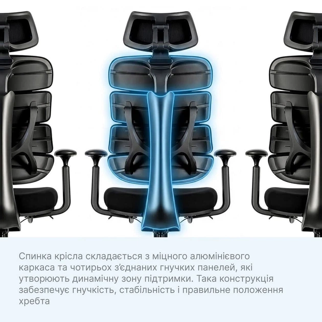Офисное кресло OfficePro FlexCore OC120B [176673] - изображение 14