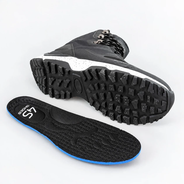 Кросівки чоловічі чорні термо вологостійкі демісезонні спортивні 42 (404577) - зображення 7