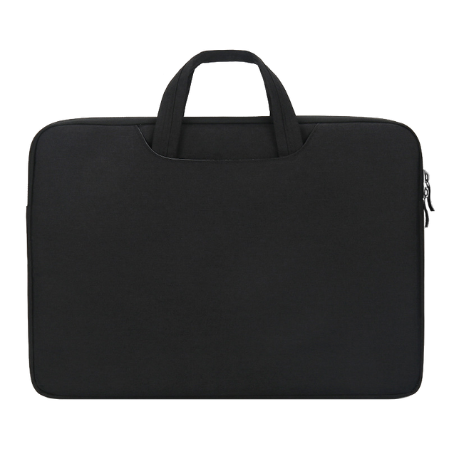 Сумка для ноутбука Jiasu 13/14 дюймів, підходить для 14,5-дюймового MacBook, Xiaomi, Lenovo, Huawei, Dell, HP, ASUS, простий внутрішній захисний чохол для бізнесу, чорний - зображення 4