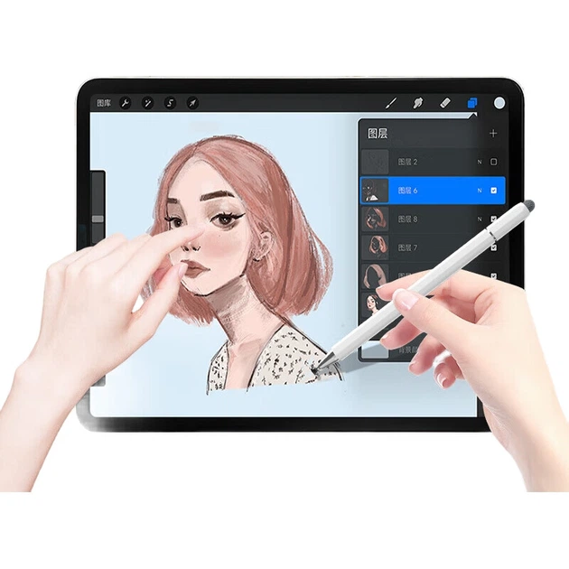 Емкостный стилус Smorss для iPad, совместимый с Apple, Android, Huawei, Xiaomi, Honor, Lenovo Pencil, универсальный стилус для планшетов. - изображение 3