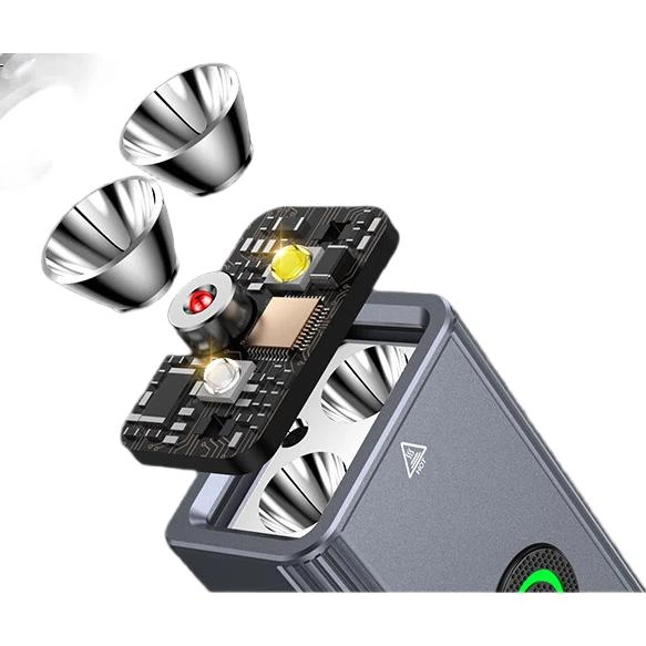 Фонарь PHILIPS, мощный луч, магнитное притяжение, УФ-излучение, аутентификация, для домашнего использования, небольшой лазерный указатель, наружное освещение, аварийный светильник, 6257 - изображение 3
