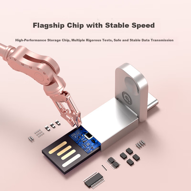 Флеш память USB ASUS PM300 32GB USB 3.2 Gen1 + Type-C Grey - Фото 4 Флеш память USB ASUS PM300 32GB USB 3.2 Gen1 + Type-C Grey - изображение 4