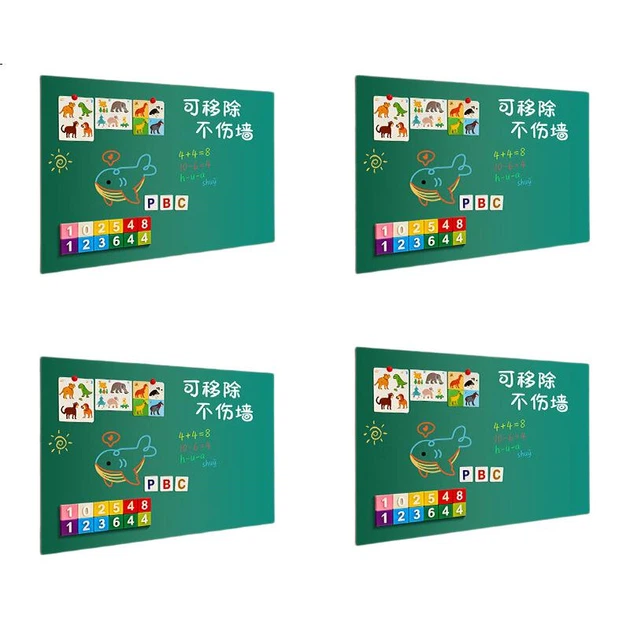 Наклейка-доска ZIWEISTAR 60x90 см, магнитная, съемная, для украшения стен, не повреждает поверхность, мягкая, стираемая, подходит для домашнего обучения письму. - Фото 2 Наклейка-доска ZIWEISTAR 60x90 см, магнитная, съемная, для украшения стен, не повреждает поверхность, мягкая, стираемая, подходит для домашнего обучения письму. - изображение 2