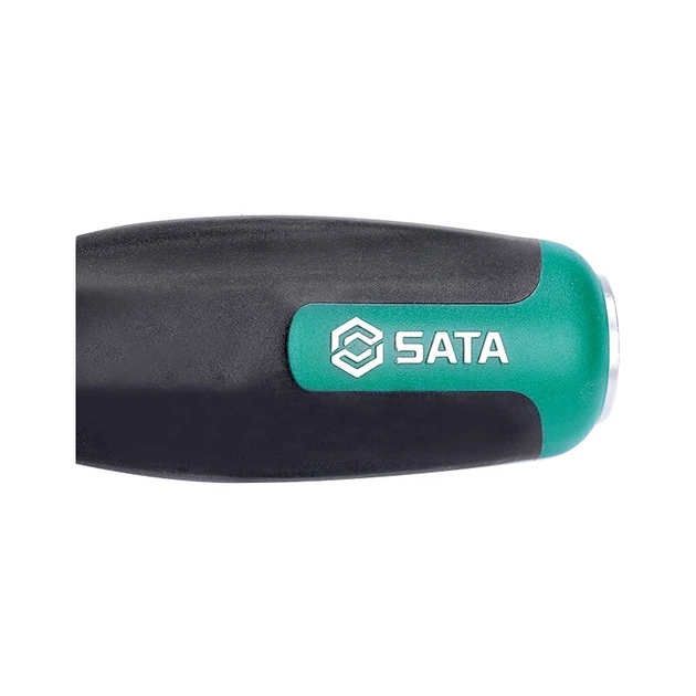 Шлицевая отвертка SATA T-серии 8x200 мм 61607 - изображение 4