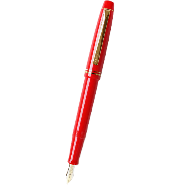 Перьевая ручка PILOT 78G для учеников начальной школы (3-6 классы), для практики каллиграфии, высококачественная ручка для подписи для взрослых, подарочный набор канцелярских принадлежностей, ретро-серия, красное перо EF. - изображение 4