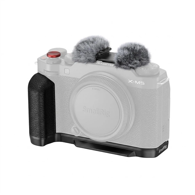 Рукоятка SmallRig 4876 L-подібна для Fuji X-M5 з упором для пальця та кришкою гарячого башмака - зображення 7