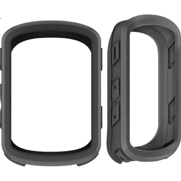 Силіконовий захисний чохол для велосипедного комп'ютера GARMIN Edge540 та 840, змінний захисний чохол, устрично-сірий - зображення 2