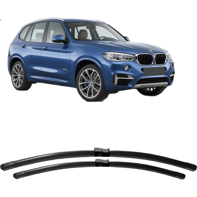 Склоочисники Aoye для BMW X3 (моделі 2011-2017)/X4 2014-2017 без кісток, передні склоочисники, 1 пара, 26+20 дюймів - Фото 3 Склоочисники Aoye для BMW X3 (моделі 2011-2017)/X4 2014-2017 без кісток, передні склоочисники, 1 пара, 26+20 дюймів - зображення 3