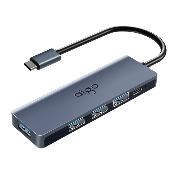 Адаптер-конвертер Aigo Type-C 3.0, USB-док-станция расширения, удлинительный кабель USB-C, USB-концентратор B01C-0.25M - Фото 4 Адаптер-конвертер Aigo Type-C 3.0, USB-док-станция расширения, удлинительный кабель USB-C, USB-концентратор B01C-0.25M - изображение 4