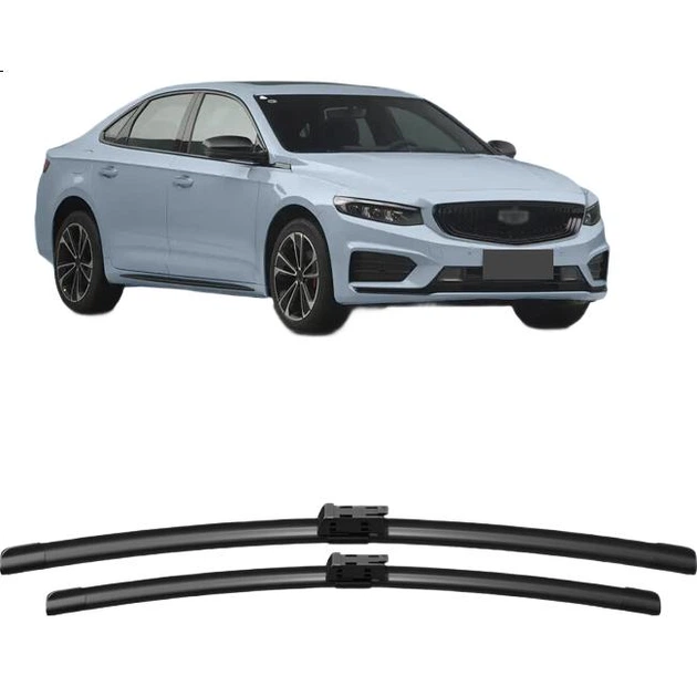 Склоочисники Aoye для моделей Geely Xingrui 2020-2026, спеціалізована безрамкова конструкція, передні щітки склоочисника оригінального розміру, комплект з 1 пари, 23 + 18 дюймів - Фото 3 Склоочисники Aoye для моделей Geely Xingrui 2020-2026, спеціалізована безрамкова конструкція, передні щітки склоочисника оригінального розміру, комплект з 1 пари, 23 + 18 дюймів - зображення 3