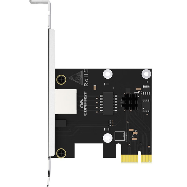 Настільна мережева карта COMFAST P10 PCI-E Gigabit Ethernet, адаптивний гігабітний мережевий порт, вбудована дротова мережева карта без драйверів 1000M для NAS - зображення 8