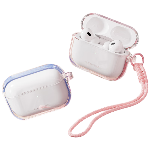 Чохол для навушників Torras O3L Heavy-Duty для Apple AirPods Pro 3-го покоління, захисний силіконовий, ударостійкий, синій - Фото 4 Чохол для навушників Torras O3L Heavy-Duty для Apple AirPods Pro 3-го покоління, захисний силіконовий, ударостійкий, синій - изображение 4