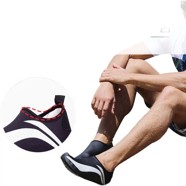 Пляжная обувь Li-Ning, обувь для плавания для мужчин и женщин, для дайвинга, прогулок по пляжу, сноркелинга, нескользящая обувь, носки, быстросохнущие, для рафтинга, снаряжение для плавания. - изображение 3