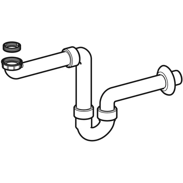 Syfon do umywalki Geberit P-trap 151.107.11.1 (4025416016397) - Zdjęcie 3 Syfon do umywalki Geberit P-trap 151.107.11.1 (4025416016397) - obraz 3