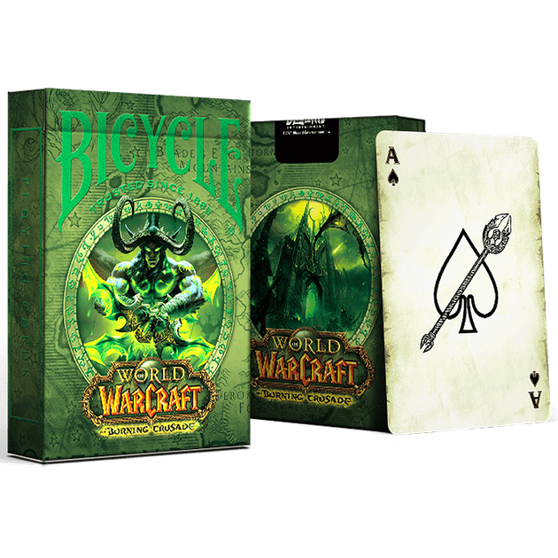Игральные карты BICYCLE, карты Blizzard World of Warcraft, лимитированное издание, Burning Crusade - изображение 4