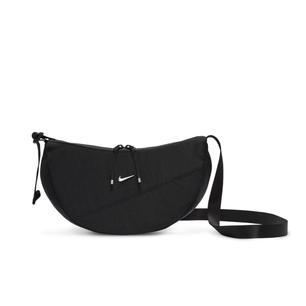 Сумка NIKE Unisex Crossbody NK AURA CRESCENT Casual Bag HQ4370-010 Чорний Один розмір - Фото 4 Сумка NIKE Unisex Crossbody NK AURA CRESCENT Casual Bag HQ4370-010 Чорний Один розмір - зображення 4