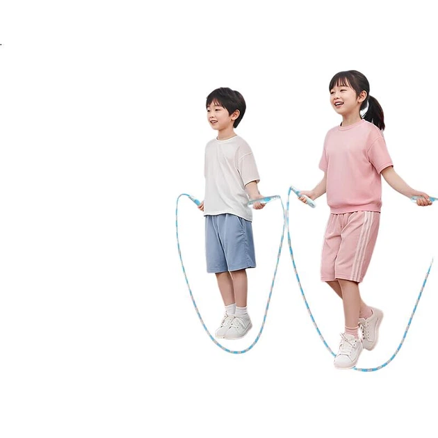 Бамбуковая скакалка Li-Ning для детей, дошкольников 3-5 и 6 лет, для начинающих и подготовки к экзаменам в первый класс. - изображение 3