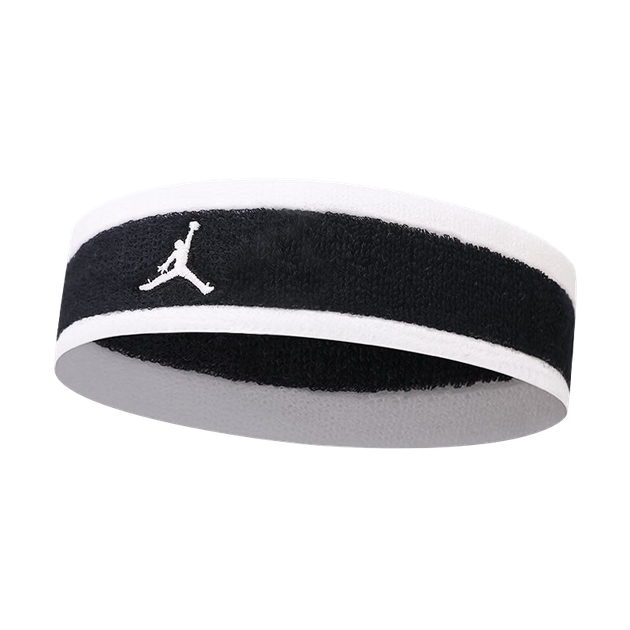 Спортивная повязка на голову NIKE Jordan Flyknit для баскетбола, фитнеса, йоги, впитывающая пот, модель J1004299189OS, черно-белая. - Фото 4 Спортивная повязка на голову NIKE Jordan Flyknit для баскетбола, фитнеса, йоги, впитывающая пот, модель J1004299189OS, черно-белая. - изображение 4