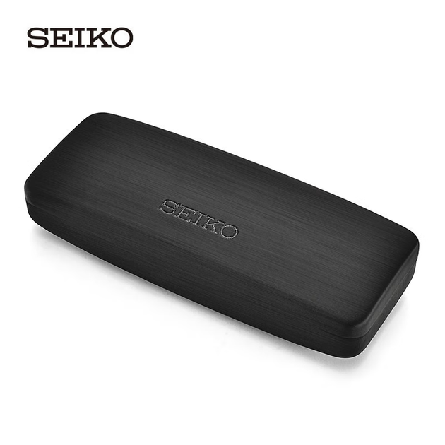 Футляр для окулярів SEIKO, портативний, стійкий до пошкоджень, оригінальна коробка для зберігання *1 (футляр + серветка для чищення) - зображення 5