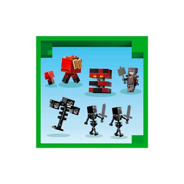 Конструктор LEGO Minecraft Битва за Візер 494 деталі (21590) - зображення 5
