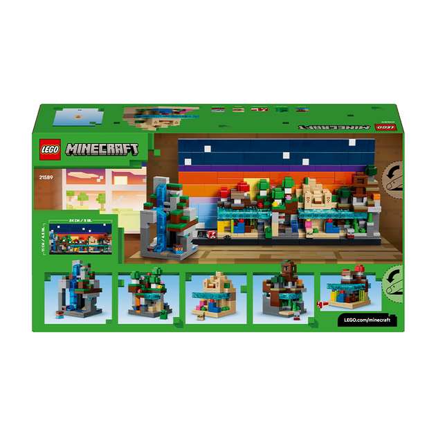 Конструктор LEGO Minecraft Мінібіоми 797 деталей (21589) - зображення 2