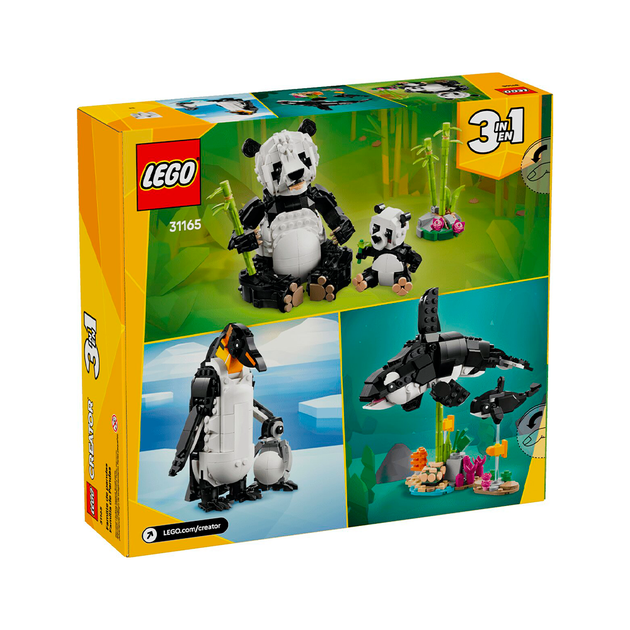 Конструктор LEGO Creator Дикие животные: семейство панд 626 деталей (31165) - изображение 2