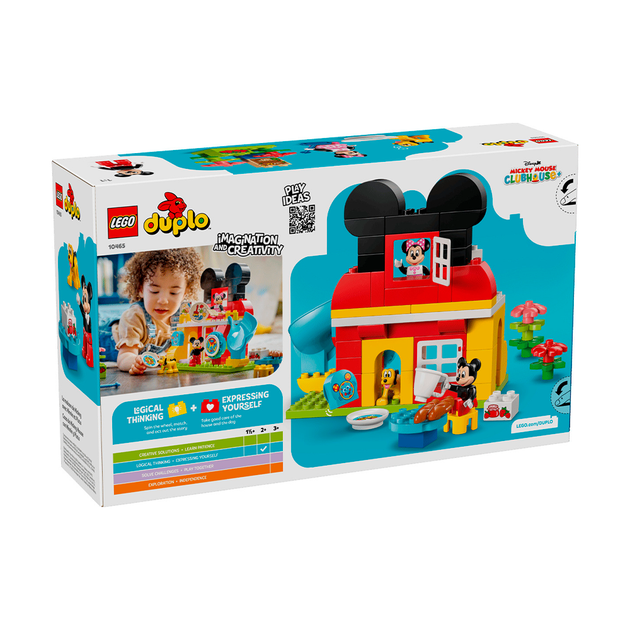 Конструктор LEGO DUPLO Disney Микки Маус: Клубний домик с Минни и Плуто 87 деталей (10465) - изображение 2
