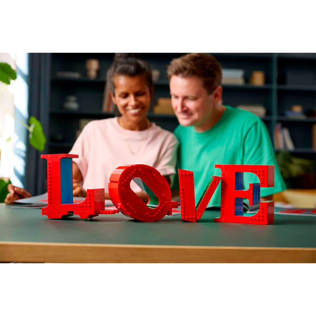 Конструктор LEGO ART LOVE скульптура Роберта Индианы 791 деталь (31214) - Фото 6 Конструктор LEGO ART LOVE скульптура Роберта Индианы 791 деталь (31214) - изображение 6