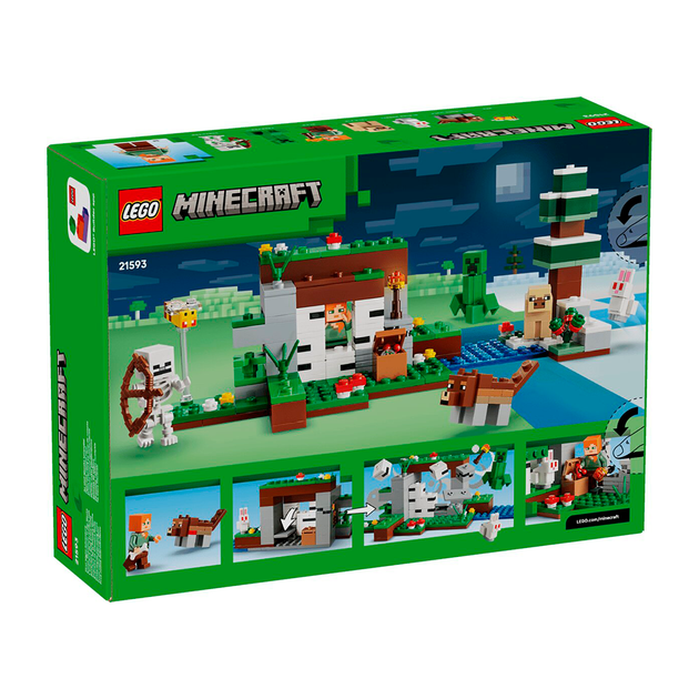 Конструктор LEGO Minecraft Пригода першої ночі 301 деталь (21593) - зображення 2