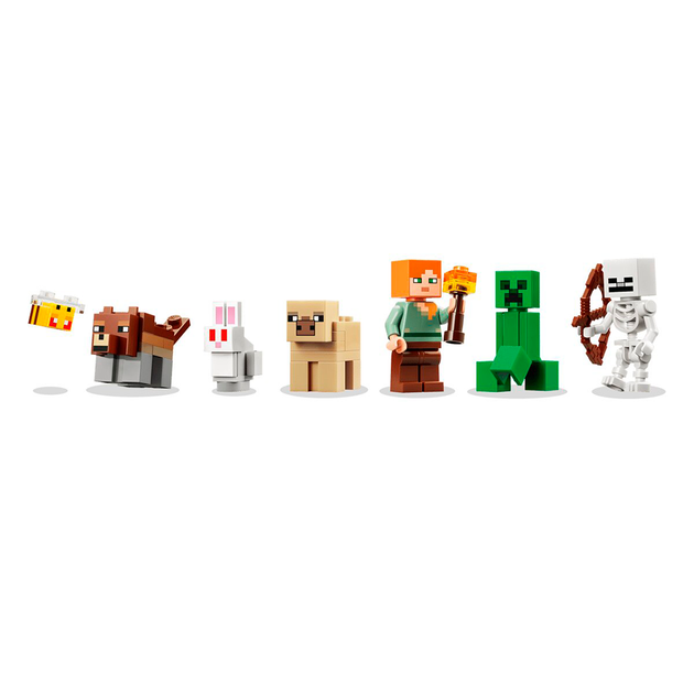 Конструктор LEGO Minecraft Пригода першої ночі 301 деталь (21593) - зображення 4