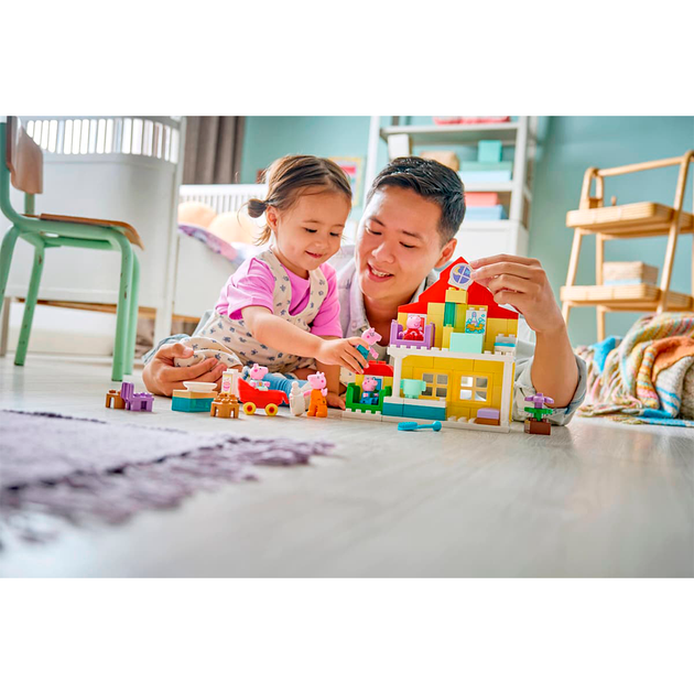 Конструктор LEGO DUPLO Peppa Pig Сімейний будинок 84 деталі (10467) - зображення 8