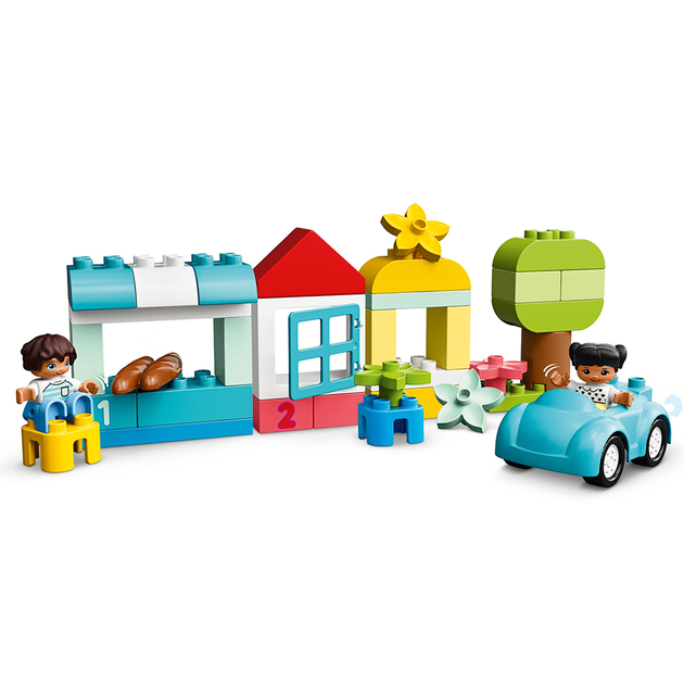 Конструктор LEGO DUPLO Classic Коробка с кубиками 65 деталей (10913) - Фото 4 Конструктор LEGO DUPLO Classic Коробка с кубиками 65 деталей (10913) - изображение 4