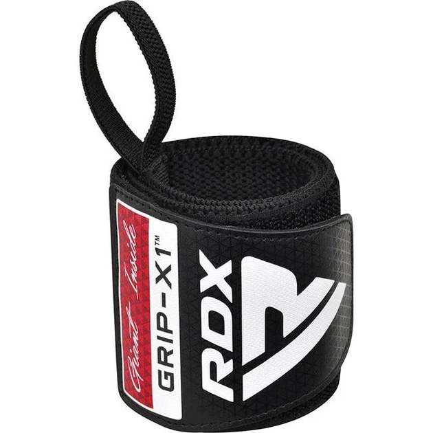 Бинти для зап'ясть RDX Inc бавовна чорний 25% розтяжність - зображення 4