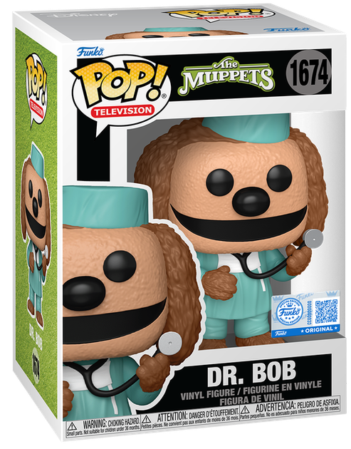 Фигурка Funko Pop! Disney: Muppets / Muppet Show — #1674 Доктор Боб (Dr. Bob) - Фото 1 Фигурка Funko Pop! Disney: Muppets / Muppet Show — #1674 Доктор Боб (Dr. Bob) - изображение 1