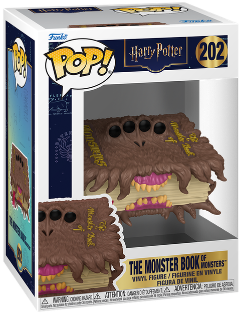 Фігурка Funko POP! Harry Potter — MONSTER BOOK OF MONSTERS (Чудовишна книга про монстрів) #202 - Фото 1 Фігурка Funko POP! Harry Potter — MONSTER BOOK OF MONSTERS (Чудовишна книга про монстрів) #202 - зображення 1
