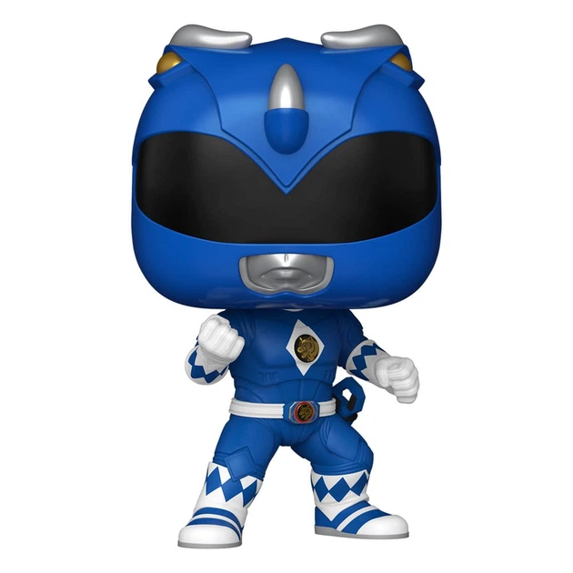 Фигурка Funko POP! Movies: Mighty Morphin Power Rangers: The Movie — BLUE RANGER (Синий Рейнджер) #1777 - изображение 2