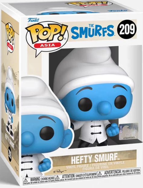Фигурка Funko Pop! The Smurfs — #209 Силач Смурф (Hefty Smurf) - Фото 1 Фигурка Funko Pop! The Smurfs — #209 Силач Смурф (Hefty Smurf) - изображение 1