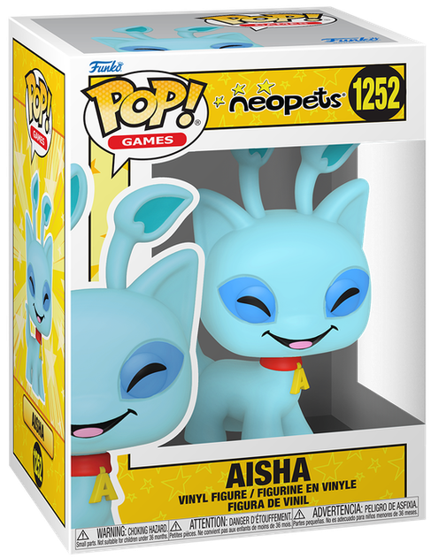 Фигурка Funko POP! Games: Neopets — AISHA (Айша) #1252 - Фото 1 Фигурка Funko POP! Games: Neopets — AISHA (Айша) #1252 - изображение 1