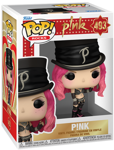 Фігурка Funko Pop! Rocks: Pink — #493 Пінк (Pink Lady Marmalade) - Фото 1 Фігурка Funko Pop! Rocks: Pink — #493 Пінк (Pink Lady Marmalade) - зображення 1
